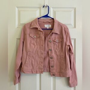 Pink Jean Jacket